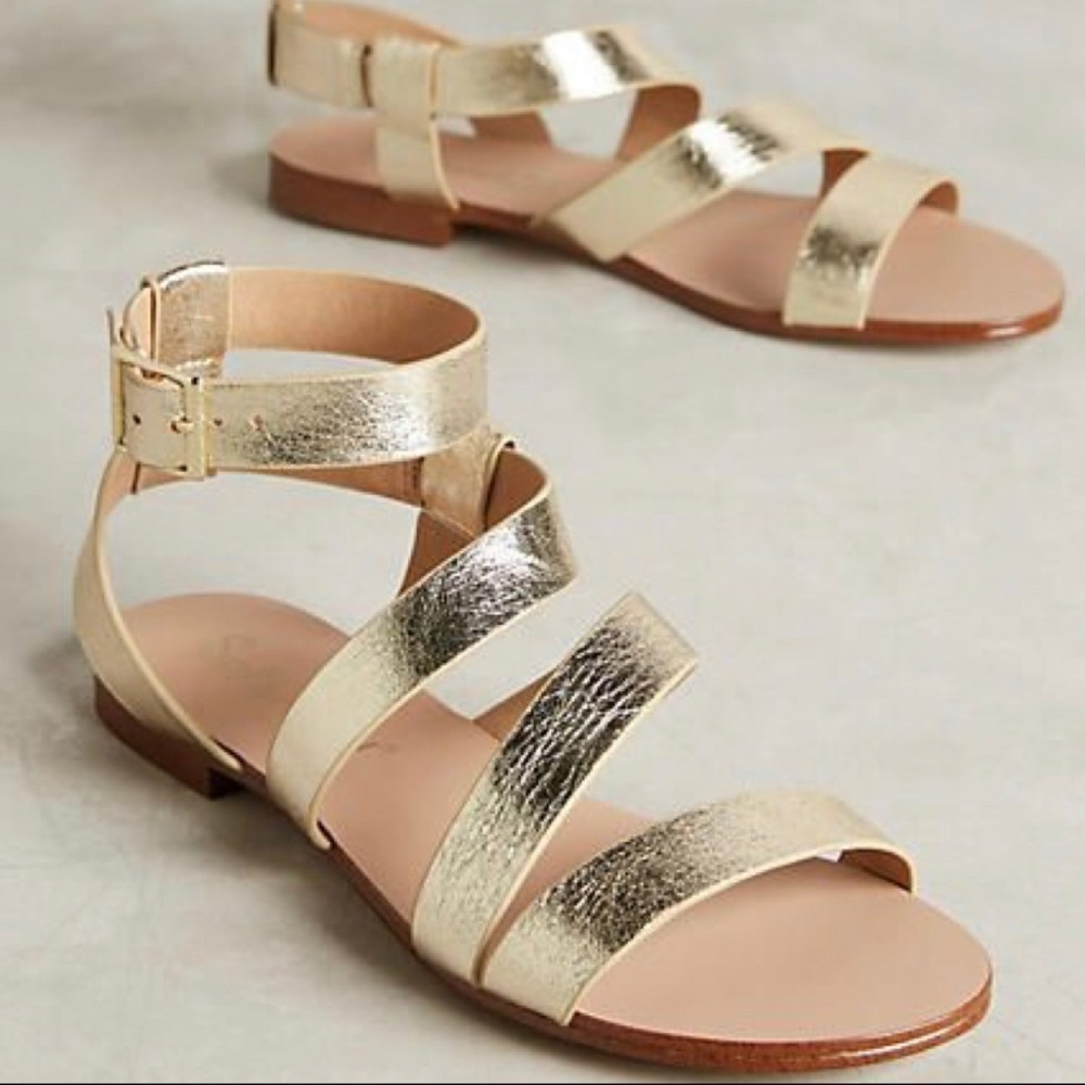 Splendid Gold Sandals